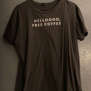 Starbucks Rewards Hello Free Coffee Partner Tee